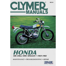 Clymer Manual for Honda 100/350 OHC [MPN: M315]_122115