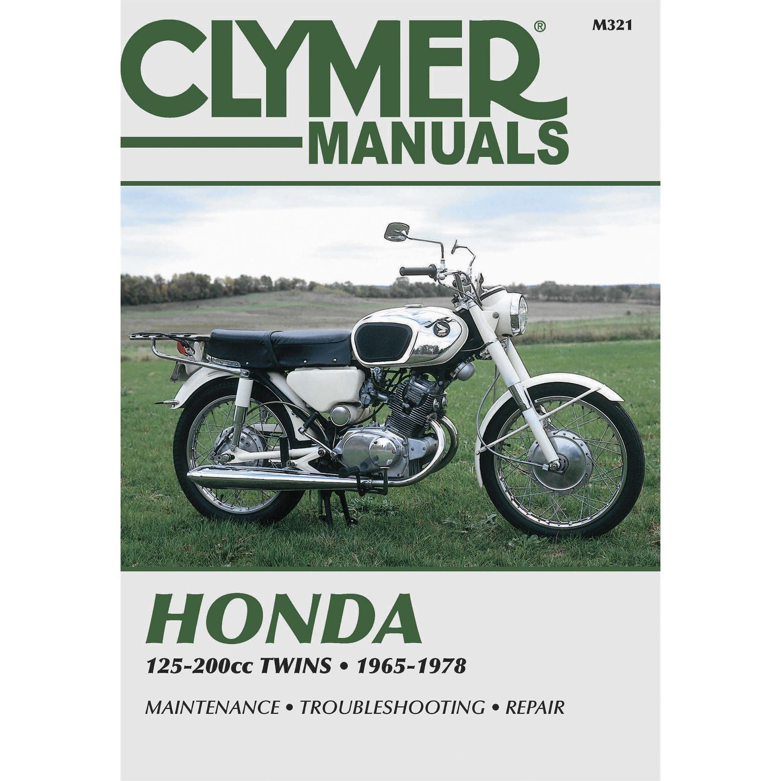 Clymer Manual for Honda 125/200 Twins [MPN: M321]_122121