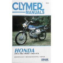 Clymer Manual for Honda 250/350 Twins [MPN: M322]_122122