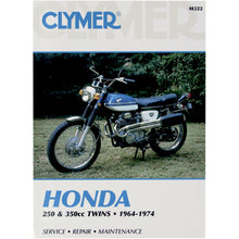 Clymer Manual for Honda 250/350 Twins [MPN: M322]_359977