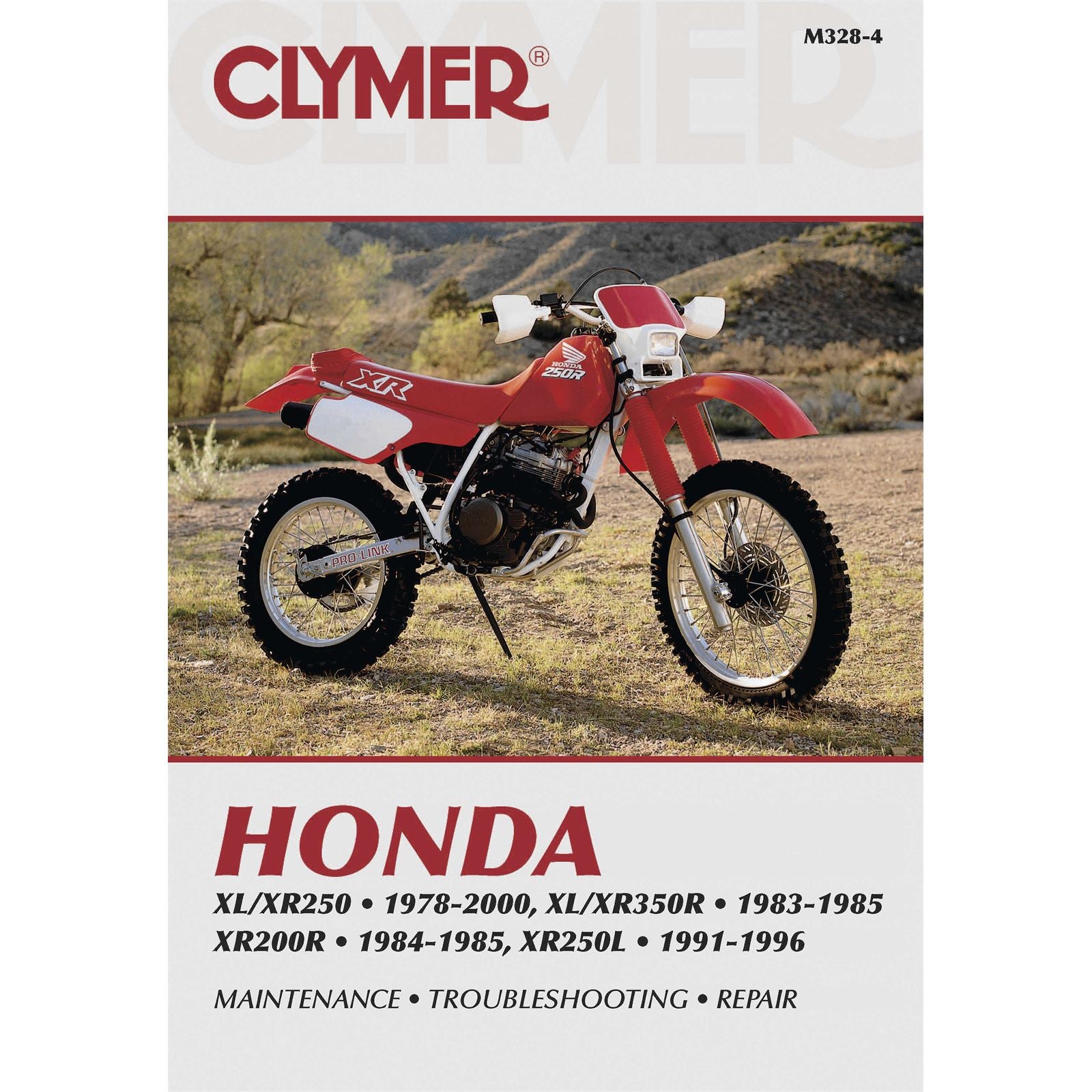 Clymer Manual for Honda XL/XR 250/350 [MPN: M328-4]_122128