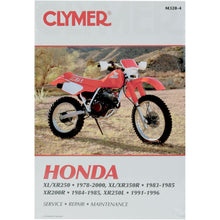 Clymer Manual for Honda XL/XR 250/350 [MPN: M328-4]_359983