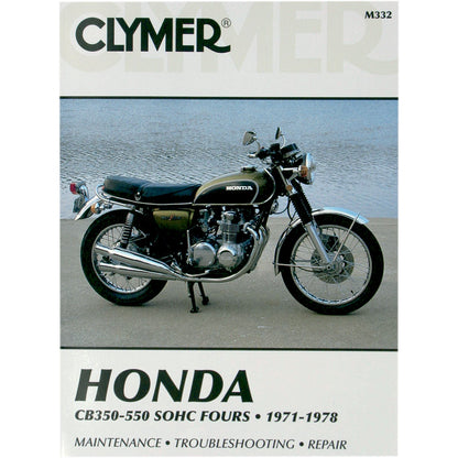 Clymer Manual for Honda 350-550 4-Cylinder [MPN: M332]_359987
