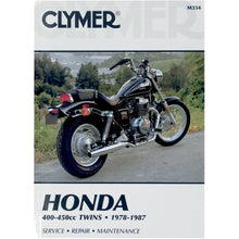 Clymer Manual for Honda 400/450 Twins [MPN: M334]_359989