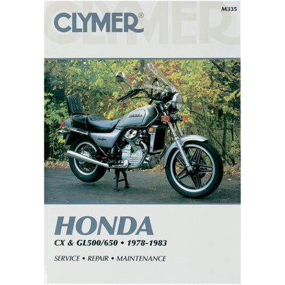 Clymer Manual for Honda CX & GL500/650 [MPN: M335]_359990