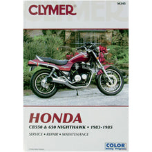 Clymer Manual for Honda CB550 + 650 [MPN: M345]_360000
