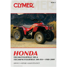 Clymer Manual for Honda TRX300/FW/4X4 [MPN: M346-3]_360001