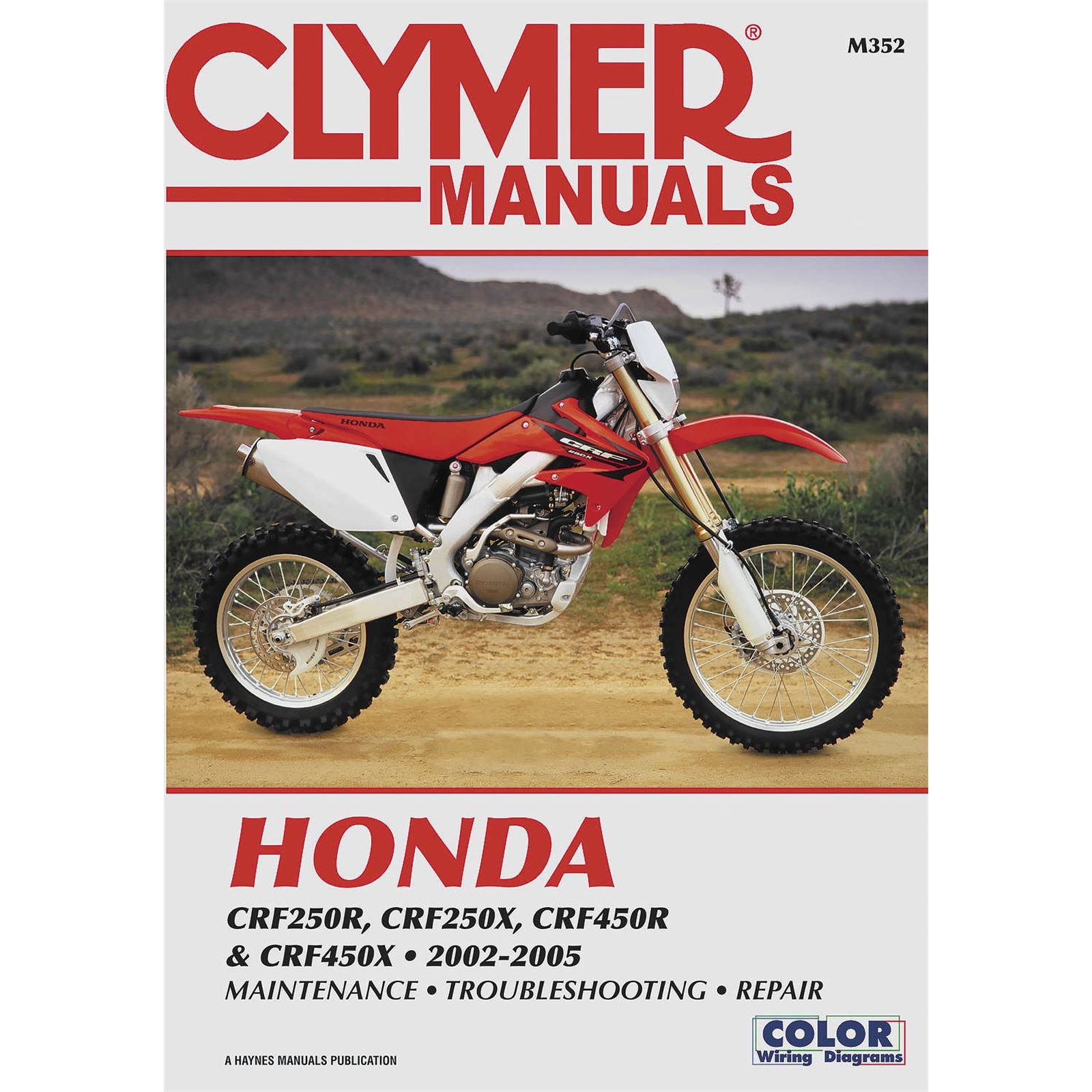 Clymer Manual for Honda CRF250/450 [MPN: M352]_122151