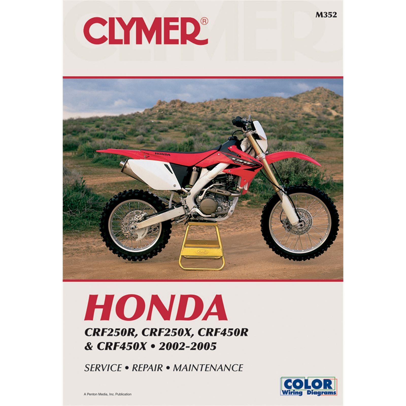 Clymer Manual for Honda CRF250/450 [MPN: M352]_359868