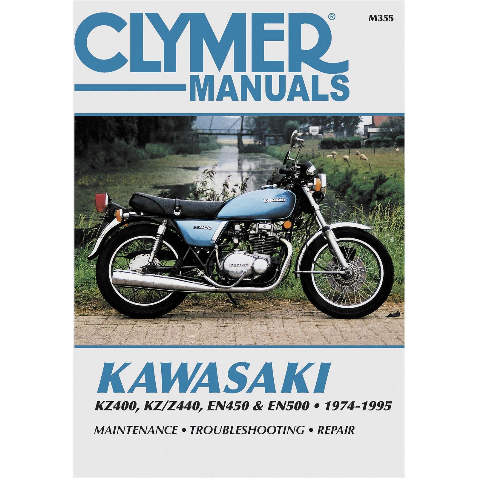 Clymer Manual for Kawasaki KZ400 to EN500 [MPN: M355]_122154