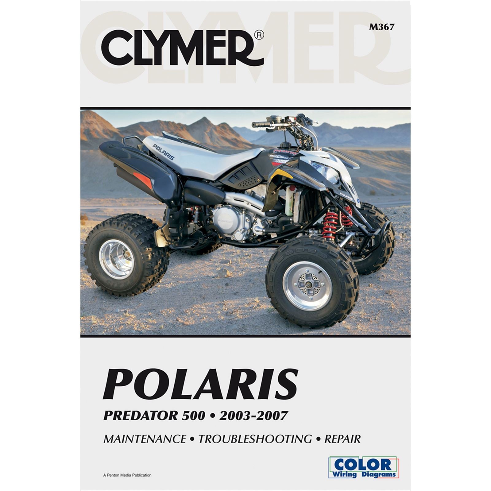 Clymer Manual for Polaris Predator '03-'07 [MPN: M367]_359937