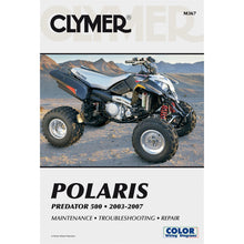 Clymer Manual for Polaris Predator '03-'07 [MPN: M367]_359937