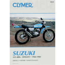 Clymer Manual For Suzuki 125-400 [MPN: M369]_360017