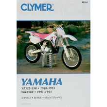 Clymer Manual for Yamaha YZ125 YZ/WR250 [MPN: M391]_360030