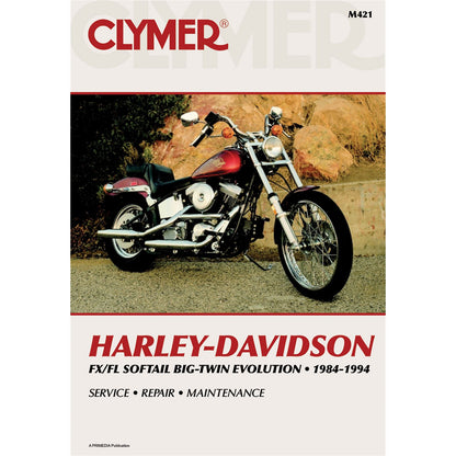 Clymer Manual for Harley-Davidson FX-L Softail EVO [MPN: M421-3]_360051