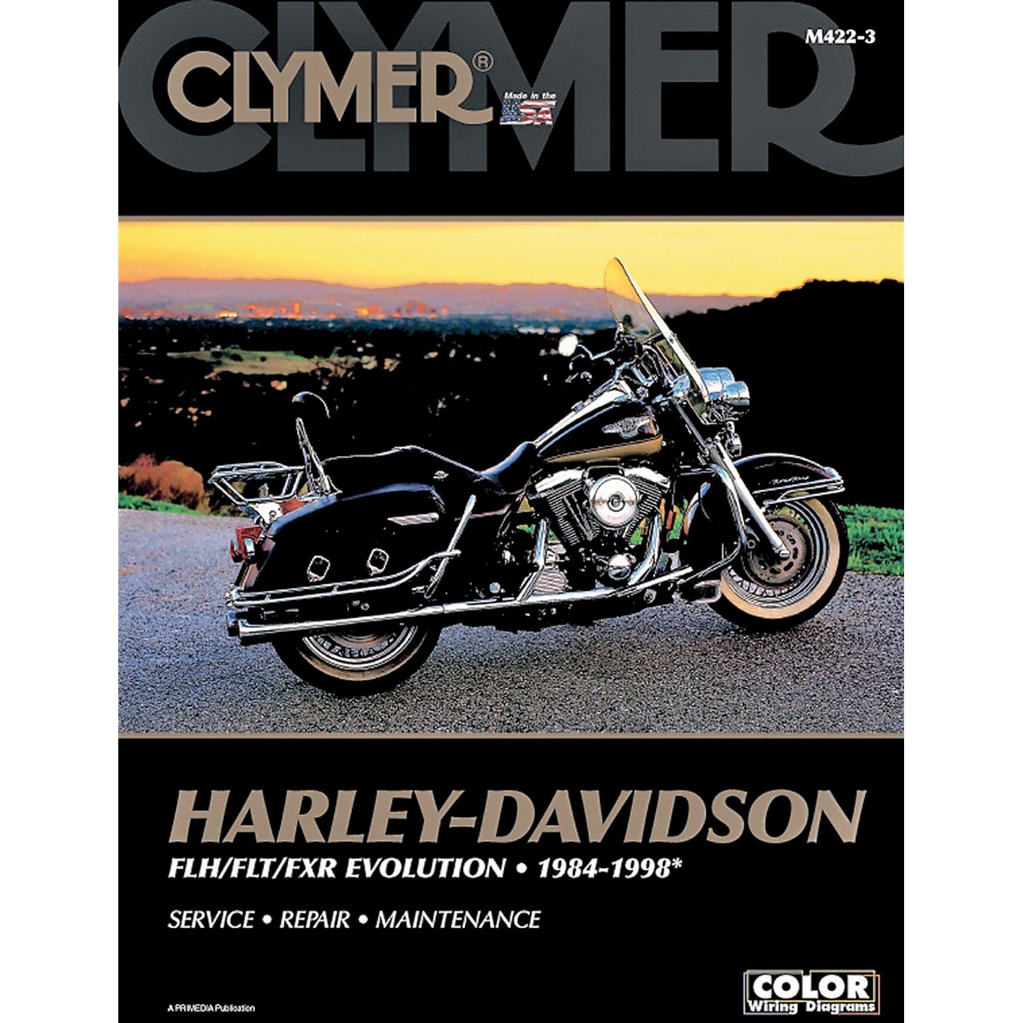 Clymer Manual for Harley-Davidson FLH EVO '84-'98 [MPN: M422-3]_359899