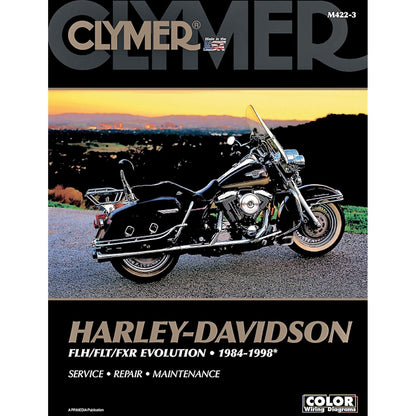Clymer Manual for Harley-Davidson FLH EVO '84-'98 [MPN: M422-3]_359899