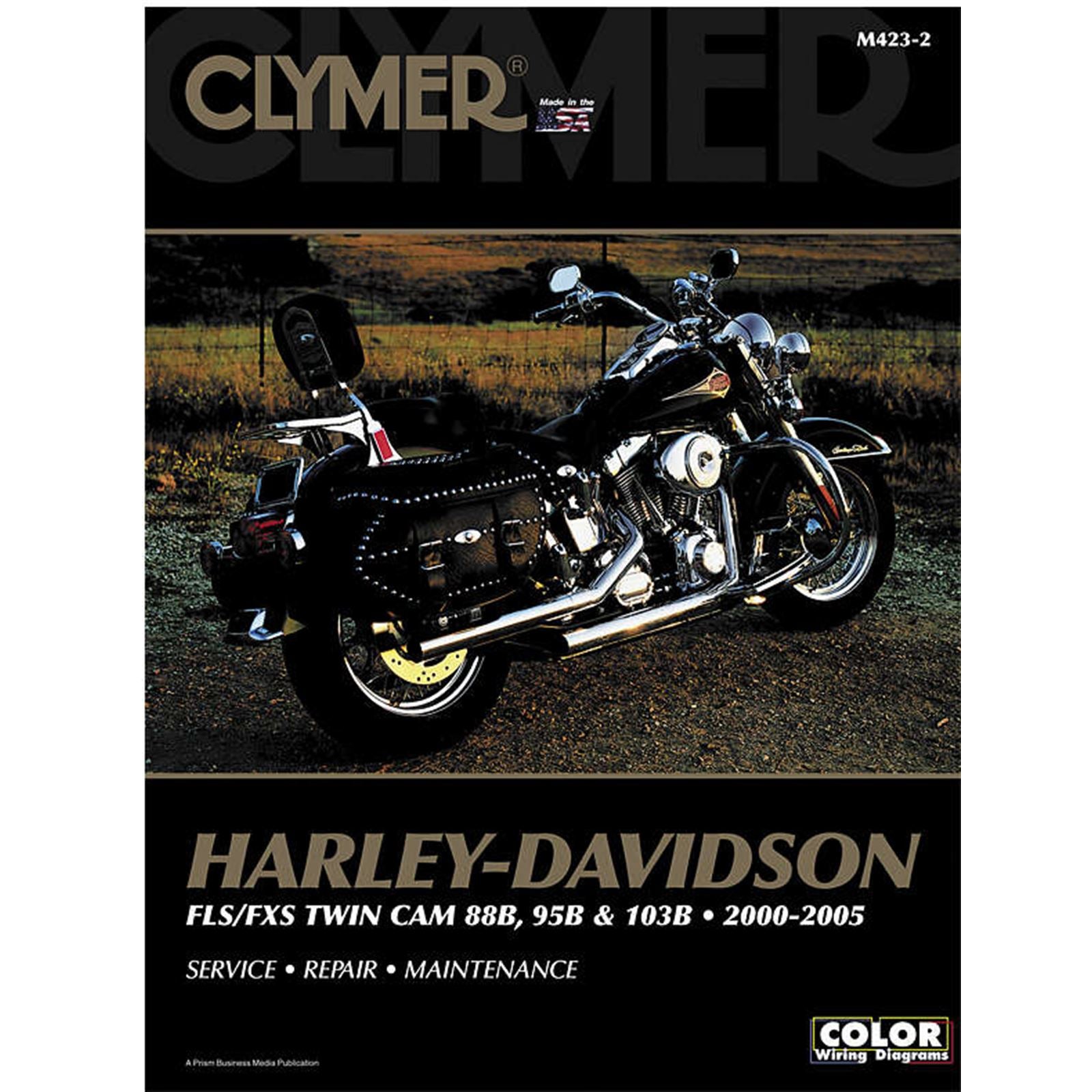Clymer Manual for Harley-Davidson FLST/FXST '00-'05 [MPN: M423-2]_122212