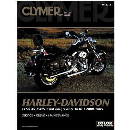 Clymer Manual for Harley-Davidson FLST/FXST '00-'05 [MPN: M423-2]_122212