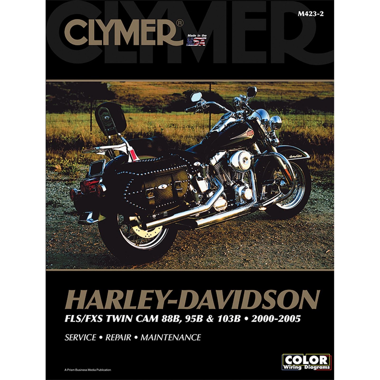 Clymer Manual for Harley-Davidson FLST/FXST '00-'05 [MPN: M423-2]_359905