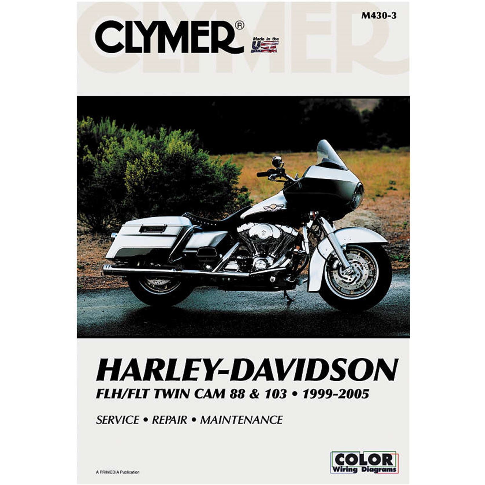 Clymer Manual for Harley-Davidson FLH TC88 '99-'05 [MPN: M430-4]_122218