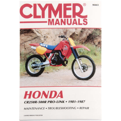 Clymer Manual for Honda CR250-500R [MPN: M443]_122230