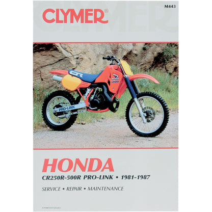 Clymer Manual for Honda CR250-500R [MPN: M443]_360062
