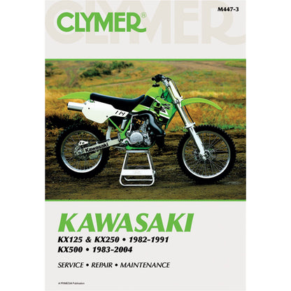 Clymer Manual for Kawasaki KX [MPN: M447-3]_359897