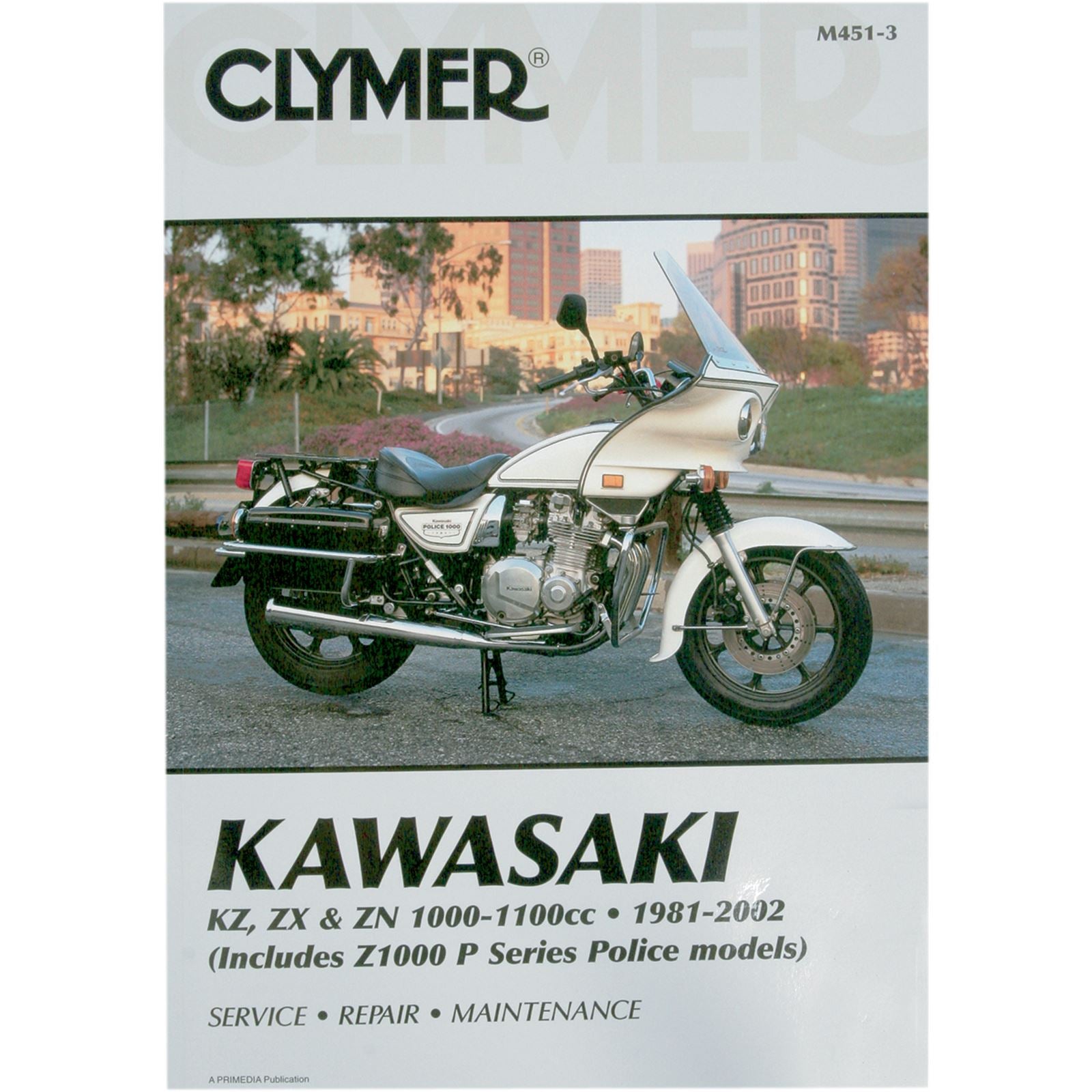 Clymer Manual for Kawasaki 1000+1100 4-Cylinder [MPN: M451-3]_360066