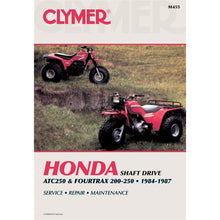 Clymer Manual for Honda ATC/Fourtrax 2/250 [MPN: M455]_360069