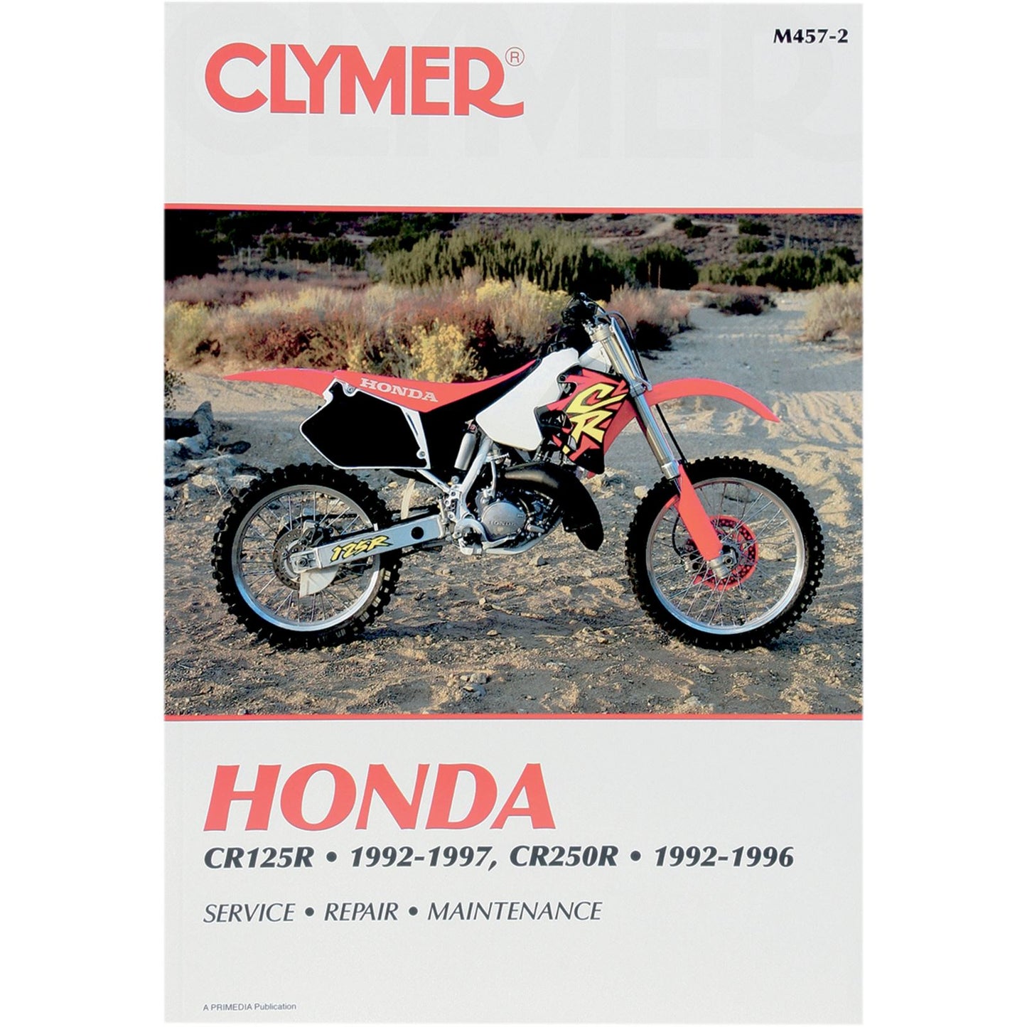 Clymer Manual for Honda CR125+250R [MPN: M457-2]_360070