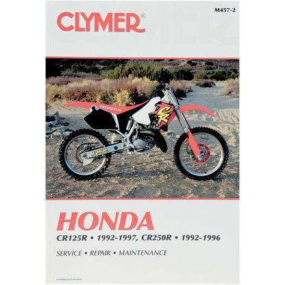 Clymer Manual for Honda CR125+250R [MPN: M457-2]_360070