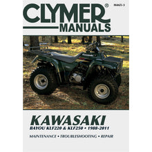 Clymer Manual for Kawasaki KLF220/250 [MPN: M465-3]_122250