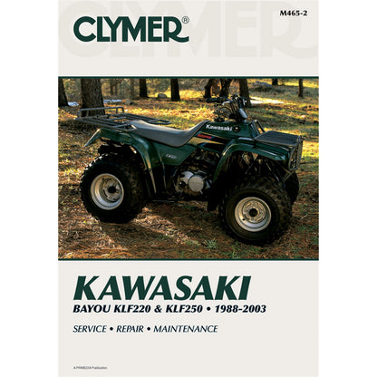 Clymer Manual for Kawasaki KLF220/250 [MPN: M465-3]_359881