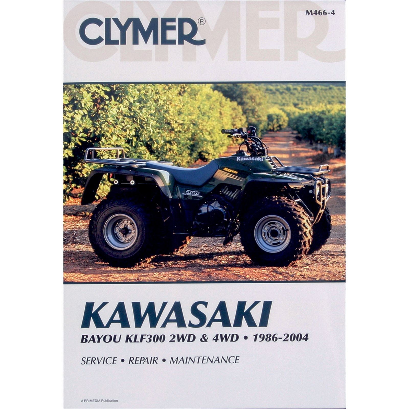 Clymer Manual for Kawasaki KLF300 Bayou [MPN: M466-4]_359885