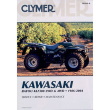 Clymer Manual for Kawasaki KLF300 Bayou [MPN: M466-4]_359885