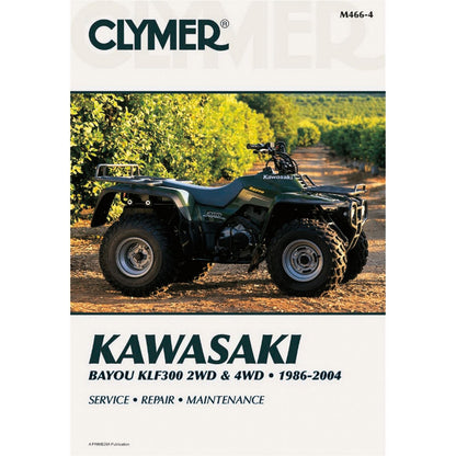 Clymer Manual for Kawasaki KLF300 Bayou [MPN: M466-4]_359886