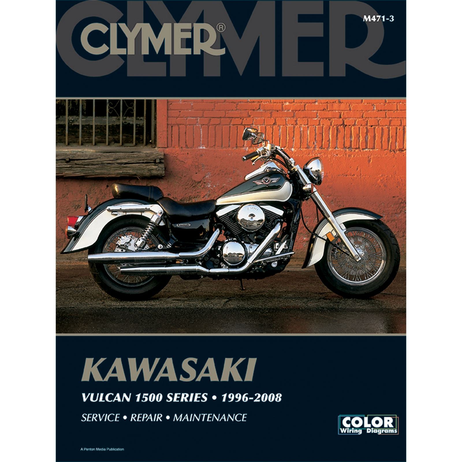 Clymer Manual for Kawasaki VN1500 Classic [MPN: M471-3]_359920