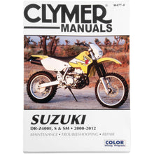 Clymer Manual For Suzuki DR-Z400 '00-'12 [MPN: M477-4]_122263