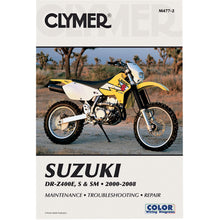 Clymer Manual For Suzuki DR-Z400 '00-'12 [MPN: M477-4]_359931