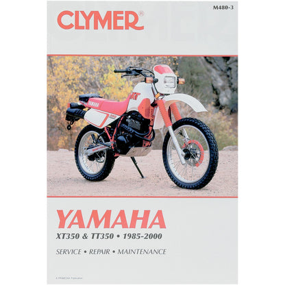 Clymer Manual for Yamaha XT/TT350 [MPN: M480-3]_360080