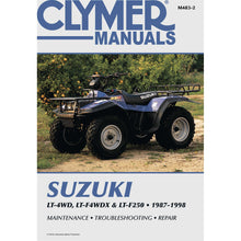 Clymer Manual For Suzuki King Quad/ Quad Runner 250 [MPN: M483-2]_122268