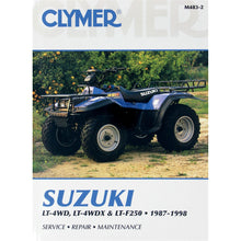 Clymer Manual For Suzuki King Quad/ Quad Runner 250 [MPN: M483-2]_360081