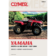 Clymer Manual for Yamaha YFM350 Moto-4 [MPN: M490-3]_359888