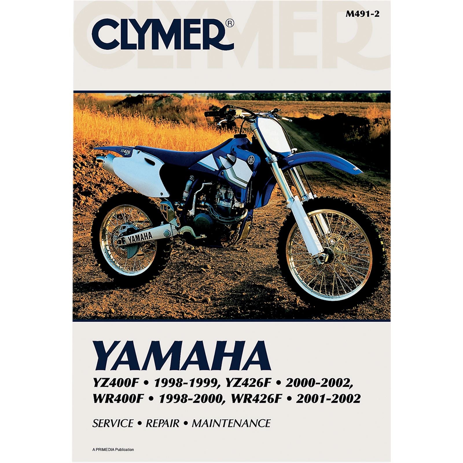 Clymer Manual for Yamaha YZ400/426F [MPN: M491-2]_359887