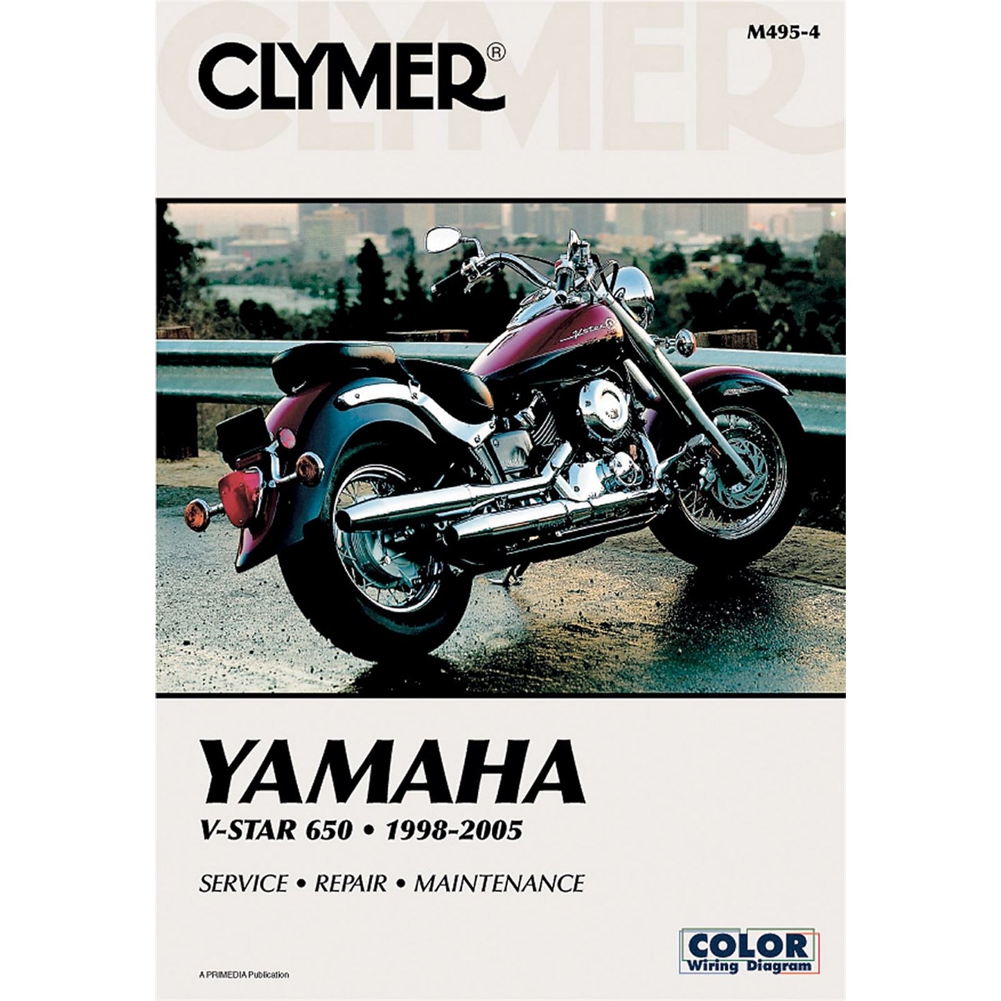 Clymer Manual for Yamaha XVS650 V-Star [MPN: M495-7]_359894