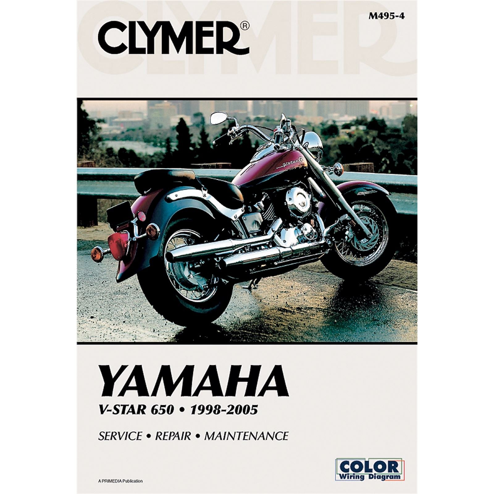 Clymer Manual for Yamaha XVS650 V-Star [MPN: M495-7]_359894