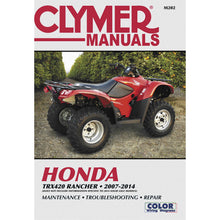 Clymer Manual for Honda TRX420 '07-'14 [MPN: M202]_122290