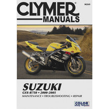 Clymer Repair Manual For Suzuki GSX-R 750 [MPN: M269]_122304