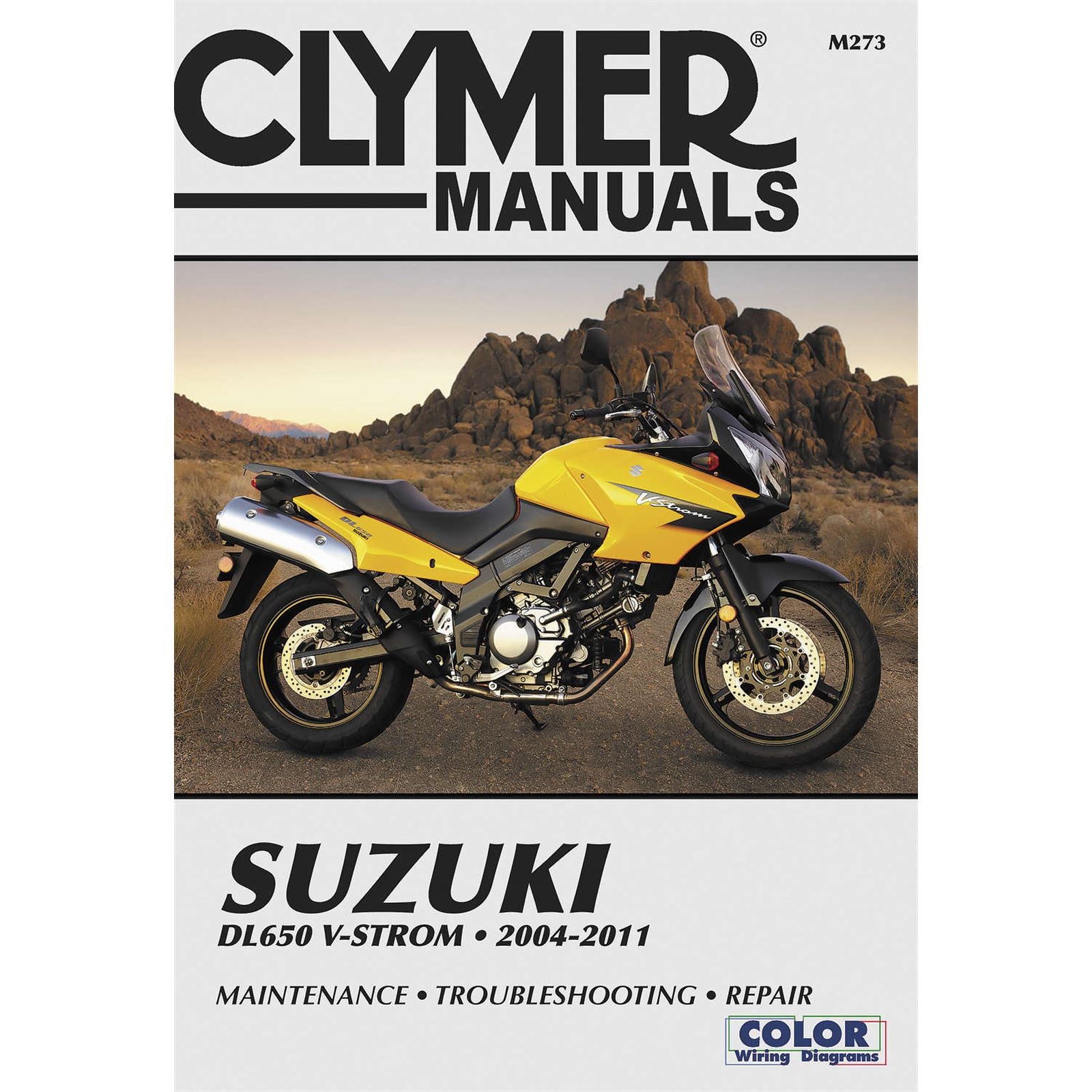 Clymer Manual For Suzuki DL650VS '04-'11 [MPN: M273]_122305